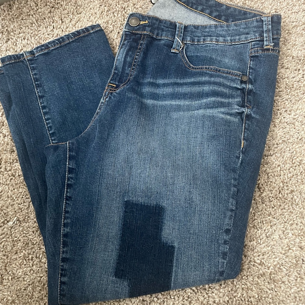 Torrid patchwork denim jeans (20w)